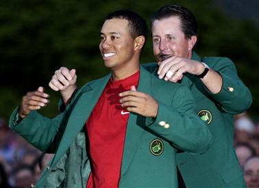 Tiger Woods 2005 Green Jacket
