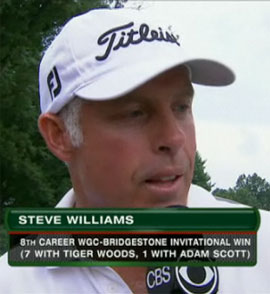 August 9, 2011 <b>Steve Williams</b> Takes the Low Road - steve-williams