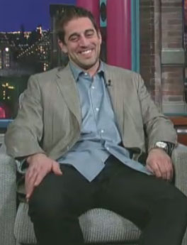 Aaron Rodgers Fails to Execute on Letterman