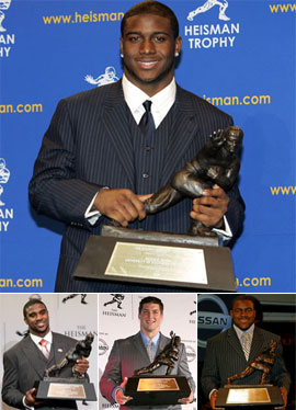 Tackled by Ugly Suit, Reggie Bush Fumbles Heisman