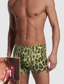 Roberto Cavalli Leopard Print Boxers via YOOX, $90.00