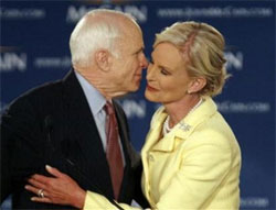 BREAKING: Cindy McCain Challenges Hillary Clinton to 'Ugliest Outfit' Contest; Wins