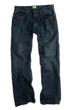 Vintage bootcut-fit jean in dark worn wash via J. Crew, $96.00