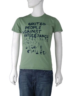 Project E Against Intolerance Tee via Lisa Kline, $25.00