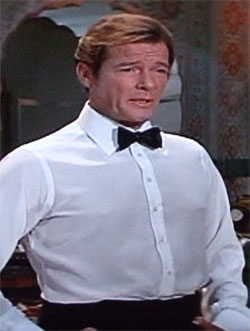 James Bond and Sheer Dress Shirts