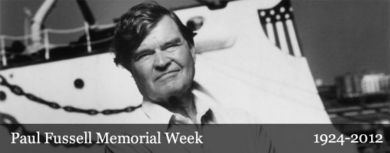 Paul Fussell Memorial Week — Elite Looks