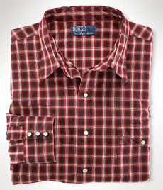 Classic-Fit Western Shirt via ralphlauren.com, $59.99