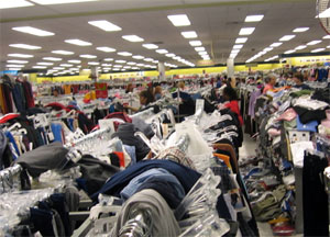 Actual photo from inside Ross Dress for Less