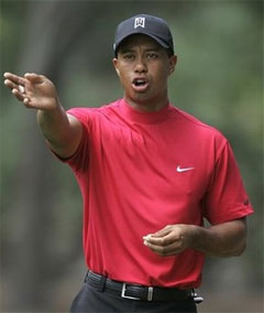 Tiger Woods Out of Collared Shirts