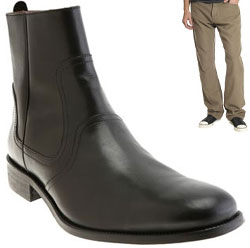 John Varvatos Side Zip Boot via Barney's, $299.00